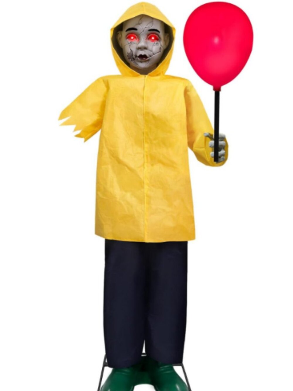 Halloween Decorations Outdoor - 4 Ft Life Size Animatronics Prop